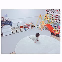 部屋全体/ジャングルジム/子供がいる家/ホワイト家具/子供部屋...などのインテリア実例 - 2016-10-31 17:20:37