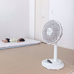 扇風機/山善くらしのeショップ/転勤族/すっきり暮らしたい/１歳児...などのインテリア実例 - 2020-08-11 02:10:59