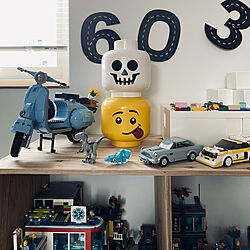 LEGO大好き/LEGO棚/収納棚/合板DIY/DIY棚...などのインテリア実例 - 2022-12-14 20:54:18