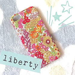 机/LIBERTY/リバティ/iPhoneケース/ハンドメイド...などのインテリア実例 - 2015-09-21 10:28:56