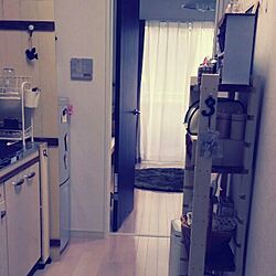 キッチン/DIY/板壁のインテリア実例 - 2014-01-04 17:27:01