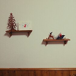 壁/天井/セリア/クリスマスツリーのインテリア実例 - 2014-11-23 18:29:16