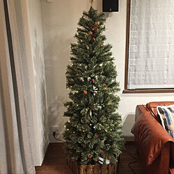 リビング/クリスマスツリー/クリスマスツリー180cmのインテリア実例 - 2017-12-02 22:21:03