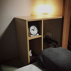 SEIKOの時計/コンセントを塞がない棚/和室/寝室/バリで買ったティッシュケース...などのインテリア実例 - 2020-08-23 22:44:54