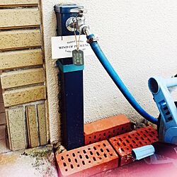 部屋全体/塗装/立水栓リメイク/立水栓/DIY...などのインテリア実例 - 2017-04-18 21:22:26