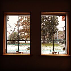 リビング/リクシルの窓/雪/ダウンズホーム/自然素材...などのインテリア実例 - 2016-11-24 14:05:35