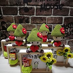 ダイソー/100均/ハンドメイド/編み物/毛糸...などのインテリア実例 - 2024-02-14 07:12:34