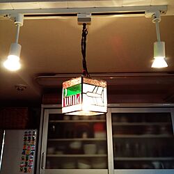 キッチン/ステンドグラス照明/照明のインテリア実例 - 2014-03-05 10:48:03