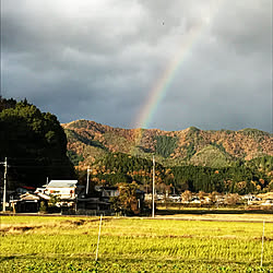 バス/トイレ/11月24日/紅葉を見に行ってきました。/虹/里山...などのインテリア実例 - 2017-11-24 16:18:44