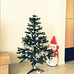 リビング/クリスマスインテリア/クリスマスディスプレイ/IKEA/100均のインテリア実例 - 2015-12-22 14:40:34