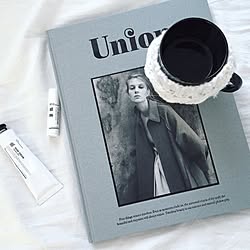 ベッド周り/ハンドメイド/union magazine/白黒グレー/モノトーン...などのインテリア実例 - 2016-02-07 09:36:09