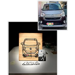 部屋全体/ワイヤーアート/オーダー品/お車のワイヤー/ご夫婦の思い入れのあるお車...などのインテリア実例 - 2023-06-02 14:22:18