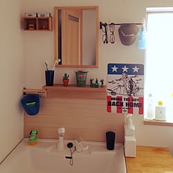 バス/トイレ/IKEA/セリア/無印良品 壁に付けられる家具/無印良品のインテリア実例 - 2014-09-17 14:07:17