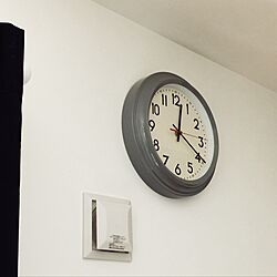 壁/天井/リビングの時計/ニトリの時計/ニトリのインテリア実例 - 2017-02-12 16:17:42