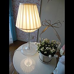 ベッド周り/ランプ/植物/照明のインテリア実例 - 2013-06-09 23:28:25
