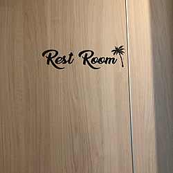 rest room/シールステッカー/バス/トイレのインテリア実例 - 2021-06-21 00:41:46