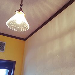 照明/漆喰壁DIY/ペンキぬりぬり/バス/トイレ/DIYのインテリア実例 - 2016-07-10 09:41:56