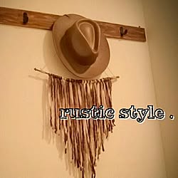 玄関/入り口/ブログ更新/ブログやってます♡/BLACK + BROWN MANIA/海外 Rustic Style...などのインテリア実例 - 2015-06-14 19:38:22