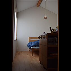 三角屋根/寝室/子供部屋/ベッド周りのインテリア実例 - 2021-06-16 10:41:39