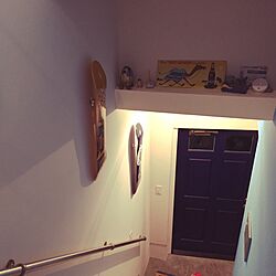 玄関/入り口/DIY/IKEA/照明/skateboard...などのインテリア実例 - 2015-08-26 12:45:47