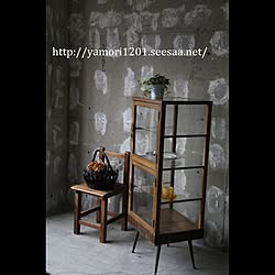 木製家具/ガラスケース/こどものもの/こども椅子/椅子...などのインテリア実例 - 2017-05-15 16:07:51