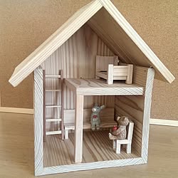 部屋全体/ドールハウス/ハンドメイド/DIY/手作り...などのインテリア実例 - 2014-08-05 20:03:38