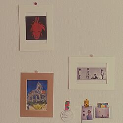 壁/天井/ポストカードと写真/チェキ/メモ/マスキング...などのインテリア実例 - 2015-02-21 10:34:45