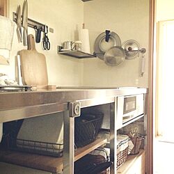キッチン/見せる収納/IKEA/TOTO×IDEEのインテリア実例 - 2013-08-13 15:22:47