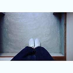 玄関/入り口/広い玄関に憧れる/春/VANS ERA/モルタル...などのインテリア実例 - 2017-04-04 06:48:09