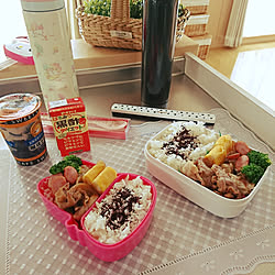 キッチン/お弁当/デザート付き♡/マイボトル/かわいいもの♡...などのインテリア実例 - 2020-07-27 06:58:02