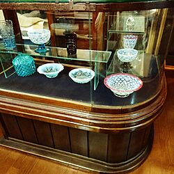 和骨董の手作りガラス/リビングのインテリア実例 - 2016-11-26 19:19:51
