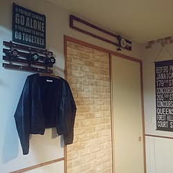 部屋全体/何でも捨てたがる人なのに…/3COINS/すのこリメイク/壁紙屋本舗...などのインテリア実例 - 2015-04-15 19:41:15