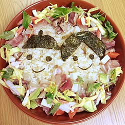 キッチン/ひな祭りごはん/ニトリのインテリア実例 - 2015-03-04 06:57:21