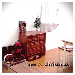 リビング/チェスト/クリスマスディスプレイ/ジャッキー/クリスマスツリーのインテリア実例 - 2014-12-25 21:34:48