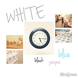 部屋全体/白化計画/IKEA/掛け時計/蓋付きボックス...などのインテリア実例 - 2016-05-05 07:56:24