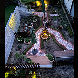 ライトアップ/ガーデニング/念願の広い庭/庭/ガーデン...などのインテリア実例 - 2022-06-16 20:23:48