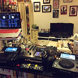 部屋全体/DJ ブースのインテリア実例 - 2016-10-06 09:18:12