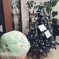 クリスマス/こどもと暮らす。/すきなものに囲まれた暮らし/コメントお気遣いなく♡/いいね、フォロー本当に感謝です♡...などのインテリア実例 - 2019-12-24 21:46:33