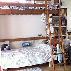 ベッド周り/子供部屋/IKEAのインテリア実例 - 2014-06-01 23:44:43