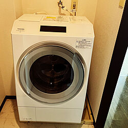 TOSHIBA洗濯機/TOSHIBA/TOSHIBA ZABOON/ドラム式洗濯機/洗濯機...などのインテリア実例 - 2022-07-19 23:17:03