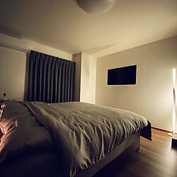 間接照明/モダン/主寝室/寝室の照明/フランスベッド...などのインテリア実例 - 2021-04-23 22:06:50