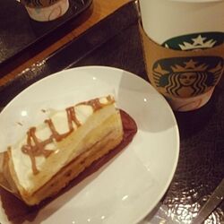キッチン/キャラメルバナナケーキ/Starbucks のインテリア実例 - 2017-02-24 20:16:44