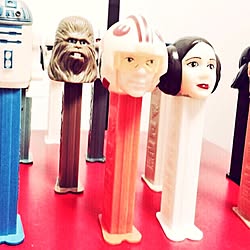 棚/スターウォーズ/PEZ/雑貨/レトロ...などのインテリア実例 - 2015-11-10 22:12:07