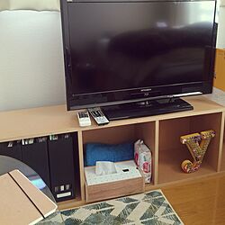 リビング/テレビ周り/IKEA/無印良品のインテリア実例 - 2016-01-10 10:18:37