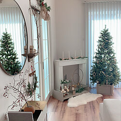 クリスマス/IKEA/ディスプレイコーナー/DIY/クリスマスツリー...などのインテリア実例 - 2020-11-25 07:40:59