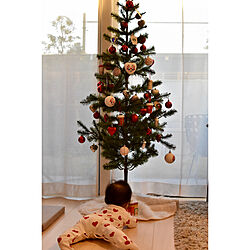 リビング/リビングダイニング/IKEA/クリスマスツリー/Xmasツリー...などのインテリア実例 - 2023-12-25 19:15:36