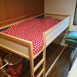 ベッド周り/布団カバー/IKEAのインテリア実例 - 2014-03-25 16:04:17