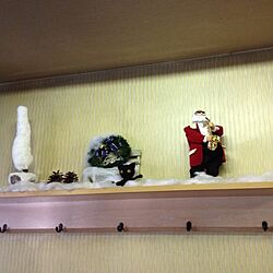 棚/クリスマス飾りのインテリア実例 - 2013-11-17 14:03:27