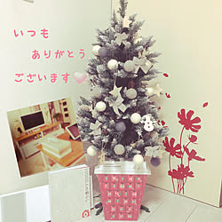 部屋全体/クリスマスツリー/リビングの一角/掲載ありがとうございます♡/10000人の暮らし...などのインテリア実例 - 2018-11-21 19:07:10