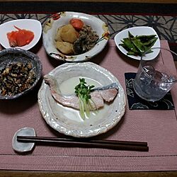 キッチン/肉じゃが/鮭の粕煮/和食器のインテリア実例 - 2016-11-04 23:12:10